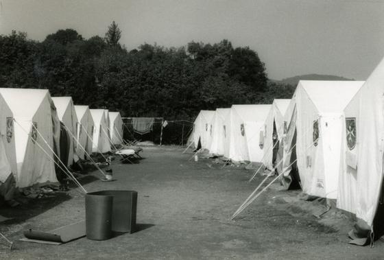 Zeltlager in Zugliget